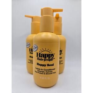 NEW Happy Hair People Happy Soul Leave-In Conditioner 7 fl oz Lot of 3